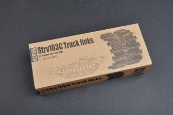 Шведские траки 1/35 для Strv103C Trumpeter 02056 , набор деталировки сау Стридсвагн Трумпетер TR02056 фото
