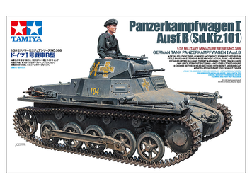 Немецкий лёгкий танк 1/35 Panzerkampfwagen I Ausf.B Tamiya 35388 , сборная модель танк Панцер Тамия TAM35388 фото