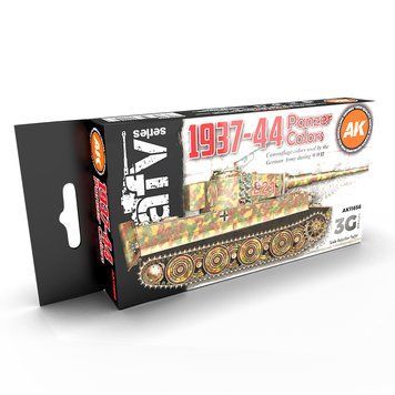 Набір акрилових фарб Кольори Німецької Війни 37-44 3G (German War Colors 37-44 3G) 6 шт AK-Interactive AK11656 AK11656 фото