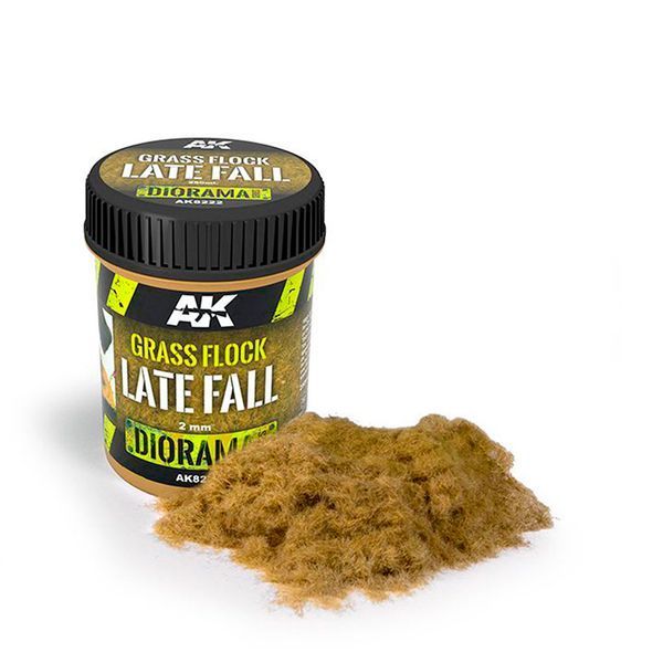 Матеріал для деталювання Трав&rsquo;яне Покриття Пізня Осінь 2мм (Grass Flock Late Fall) AK-Interactive AK8222 AK8222 фото