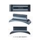 Шліфувальний станок, округлений (Curved Black Sanding Piece) Dspiae AS-25CPGR AS-25CPGR фото 1