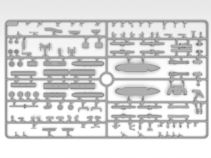 Сборная модель ICM 1/35 AH-1G Cobra позднего производства, ударный вертолет США 53031 ICM53031 фото