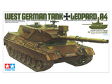 Немецкий основной боевой танк 1/35 Leopard 1 A4 Tamiya 35112 , сборная модель обт Леопард Тамия TAM35112 фото