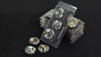 Кругла основа - Зима (50 мм / 3 шт) GamersGrass Bases By Shape Winter Bases, (Round) GGB-WR50 GGB-WR50 фото