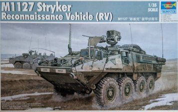 Сборная модель 1/35 американский Страйкер M1127 (M1127 Stryker Reconnaissance Vehicle RV) Trumpeter 00395 TR00395 фото