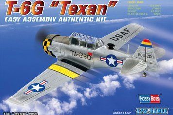 Збірна модель 1/72 американський легкий навчальний літак T-6G "Texan" (USA) HobbyBoss HB80233 HB80233 фото
