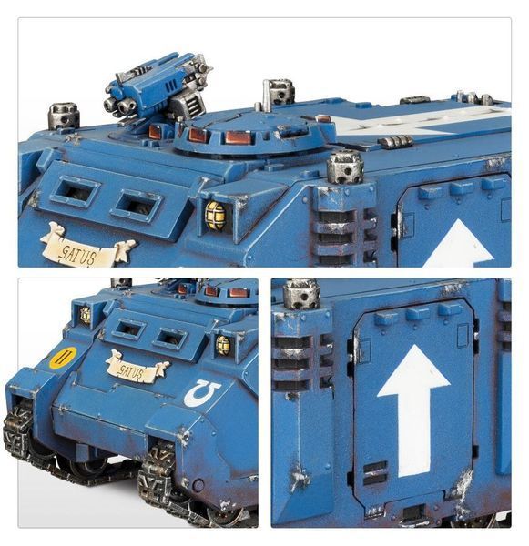 Збірна модель WARHAMMER 40000: SPACE MARINES: RAZORBACK 99120101319 фото