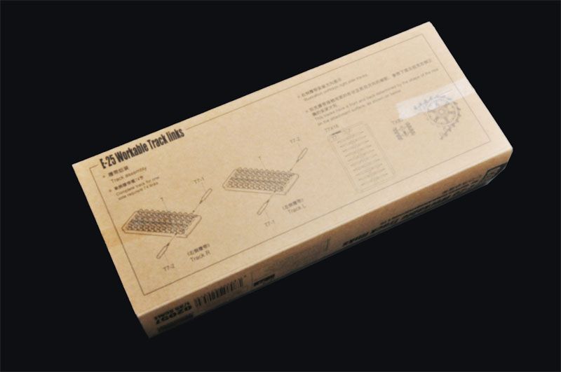 Немецкие траки 1/35 для Entwicklungsfahrzeug E-25 Trumpeter 02057 , набор деталировки для танка Е25 Трумпетер TR02057 фото