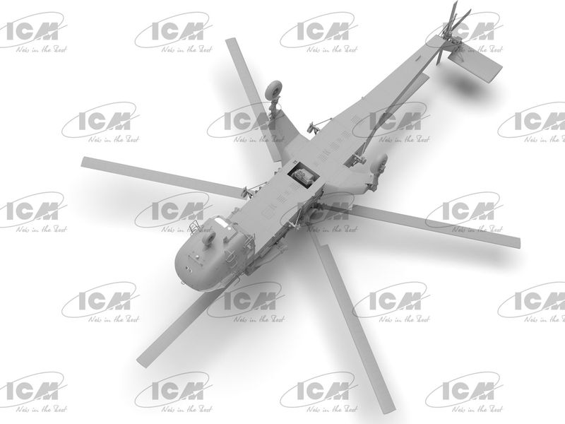 Сборная модель ICM 1/35 Sikorsky CH-54A Tarhe, Тяжелый вертолет США 53054 ICM53054 фото