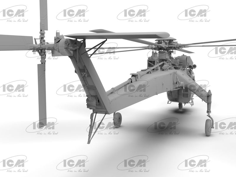 Збірна модель ICM 1/35 Sikorsky CH-54A Tarhe, Важкий гелікоптер США (53054) ICM53054 фото