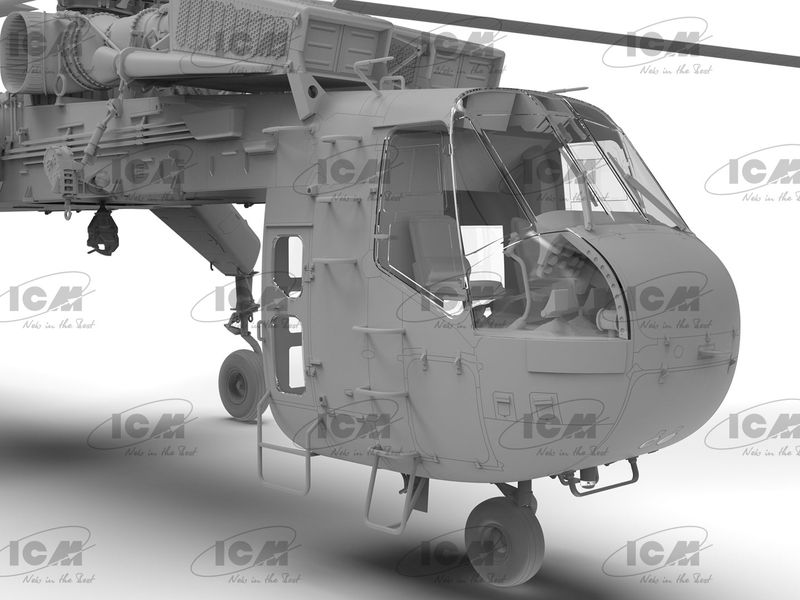 Сборная модель ICM 1/35 Sikorsky CH-54A Tarhe, Тяжелый вертолет США 53054 ICM53054 фото