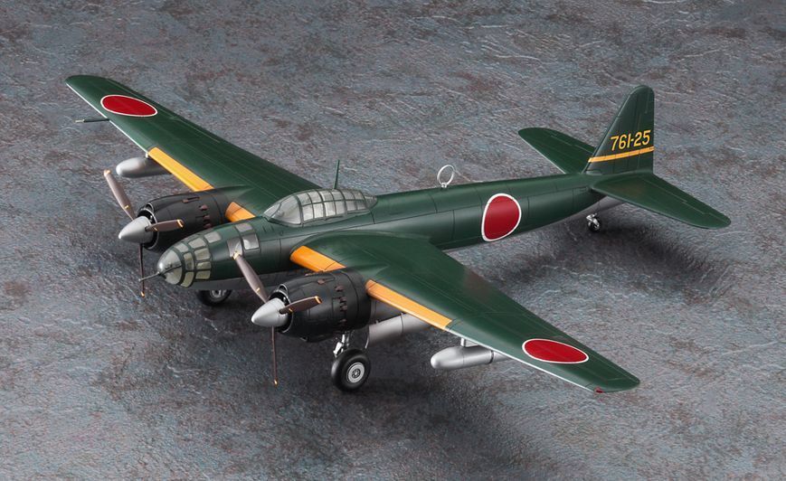 Збірна модель 1/72 японський бомбардувальник Kugisho P1Y1 Ginga (Frances) Type 11 Hasegawa 01577 HS01577 фото