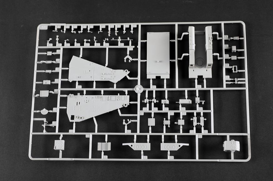 Немецкая зенитная пушка 1/35 8,8 cm Flak 41 Trumpeter 02358 , сборная модель пушка Флак Трумпетер TR02358 фото