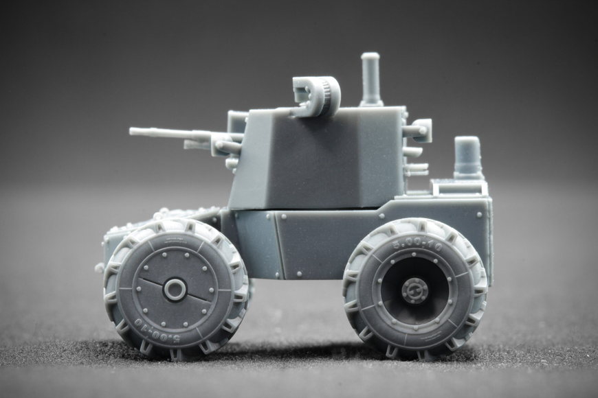 Український наземний дрон 1/35 UGV LIUT MAG Scale X VG-35001 , збірна модель Лють Скейл Х VG-35001 фото