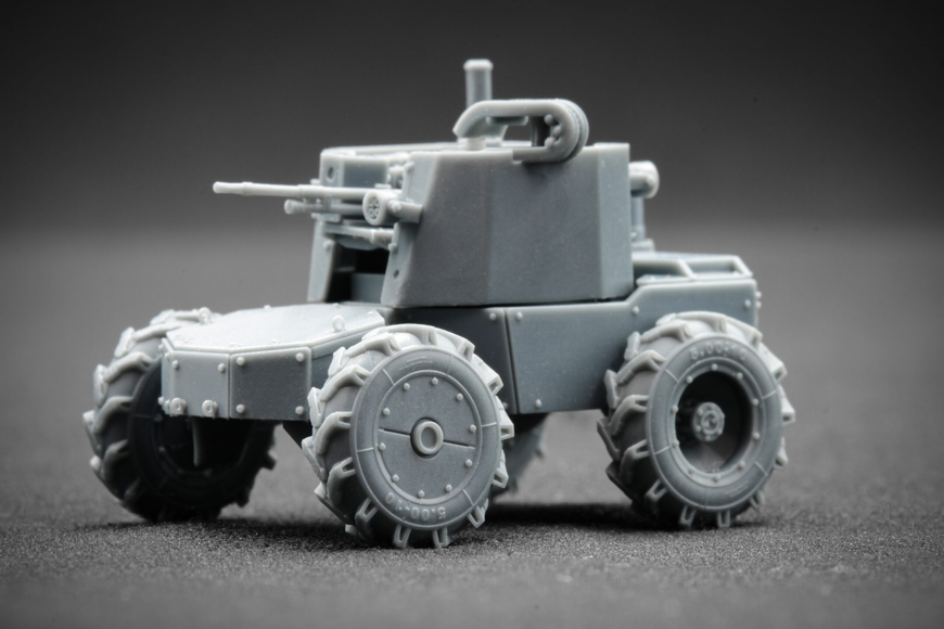 Український наземний дрон 1/35 UGV LIUT MAG Scale X VG-35001 , збірна модель Лють Скейл Х VG-35001 фото