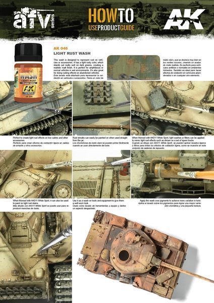 Змивка світла іржа AK-interactive AK046 AK046 фото
