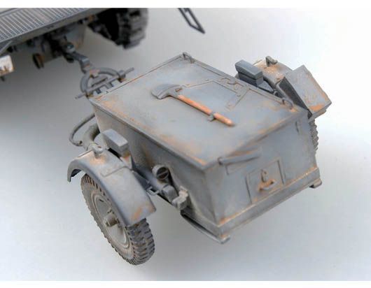Німецька самохідна зенітна установка з причепом 1/35 Sd.Kfz.7/1 2cm Flak 38 & Sd.Anhanger 51 Trumpeter 01523 TR01523 фото