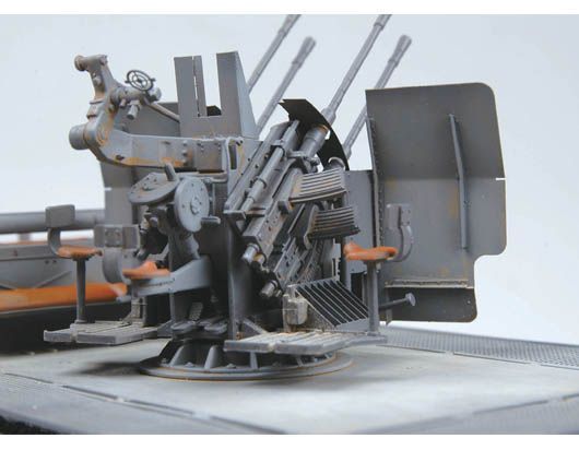 Німецька самохідна зенітна установка з причепом 1/35 Sd.Kfz.7/1 2cm Flak 38 & Sd.Anhanger 51 Trumpeter 01523 TR01523 фото