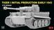 Немецкий тяжелый танк 1/72 Tiger I Initial 1943 Rye Field Model 7201 , сборная модель танк Тигр РФМ RM-7201 фото 1