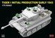Немецкий тяжелый танк 1/72 Tiger I Initial 1943 Rye Field Model 7201 , сборная модель танк Тигр РФМ RM-7201 фото 3