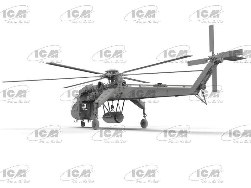 Сборная модель ICM 1/35 Sikorsky CH-54А Tarhe с бомбой М-121 53055 ICM53055 фото