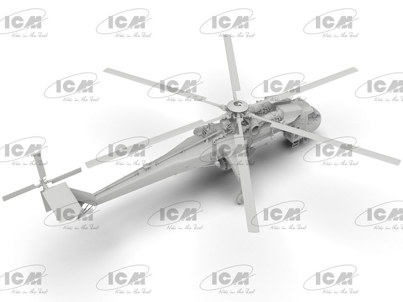 Збірна модель ICM 1/35 Sikorsky CH-54А Tarhe з бомбою М-121 (53055) ICM53055 фото