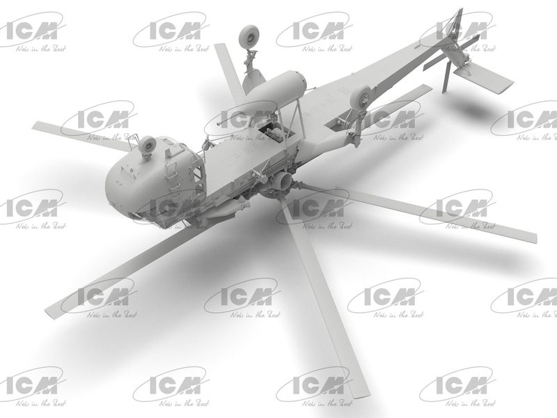 Сборная модель ICM 1/35 Sikorsky CH-54А Tarhe с бомбой М-121 53055 ICM53055 фото