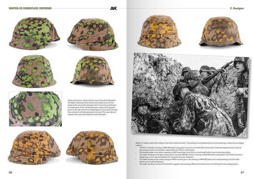 Пособие для моделистов Waffen-SS Camouflage Uniforms AK-Interactive AK130008 AK130008 фото