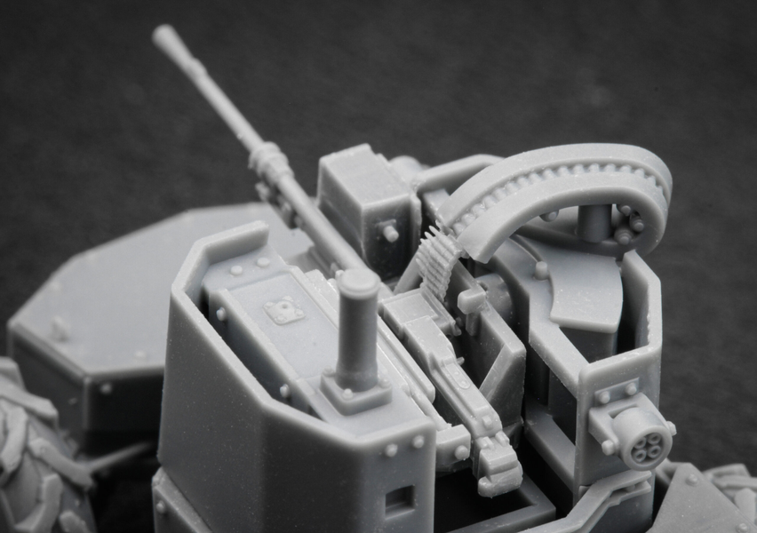 Український наземний дрон 1/35 UGV LIUT ПКТ Scale X VG-35002 , збірна модель Лють Скейл Х VG-35002 фото