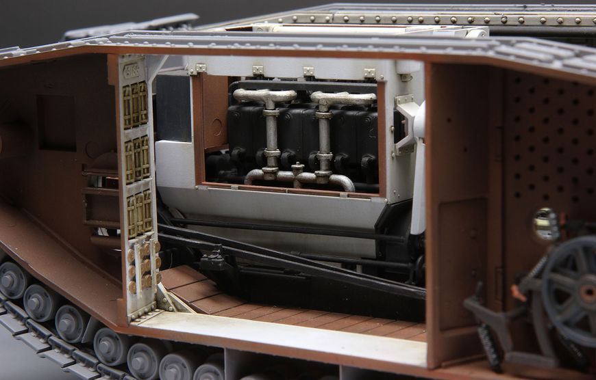 Сборная модель 1/35 Британский танк Mk.V Male Менг TS-020 TS-020 фото