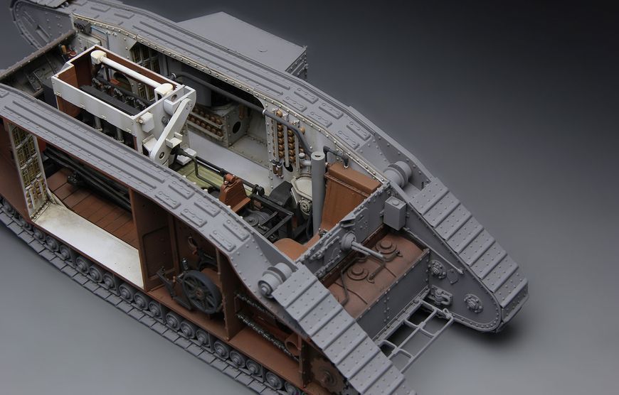 Сборная модель 1/35 Британский танк Mk.V Male Менг TS-020 TS-020 фото