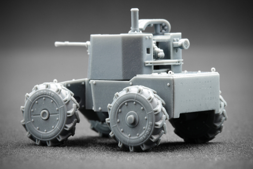 Український наземний дрон 1/35 UGV LIUT ПКТ Scale X VG-35002 , збірна модель Лють Скейл Х VG-35002 фото