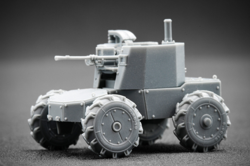 Український наземний дрон 1/35 UGV LIUT ПКТ Scale X VG-35002 , збірна модель Лють Скейл Х VG-35002 фото