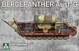 Сборная модель 1/35 немецкая БРЭМ Bergepanther Ausf. G с интерьером Takom 2107 TK2107 фото