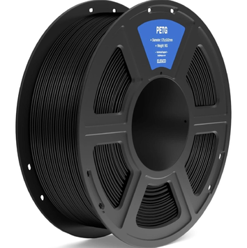 Філамент / Пластик ELEGOO PETG Filament &Oslash;1.75 мм - Чорний (Black) 1 кг 50.203.0385 фото