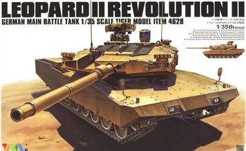 Збірна модель 1/35 Німецький танк Leopard II revolution II Tiger Model 4628 TM4628 фото