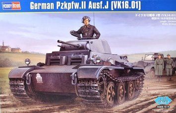 Збірна модель 1/35 німецький легкий танк Pz.Kpfw. II Ausf. J HobbyBoss HB83803 HB83803 фото