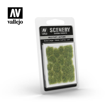 Матеріал для деталювання Дика осіння трава 12 мм (Wild Tuft Autumn) Vallejo VAL SC423 VAL SC423 фото