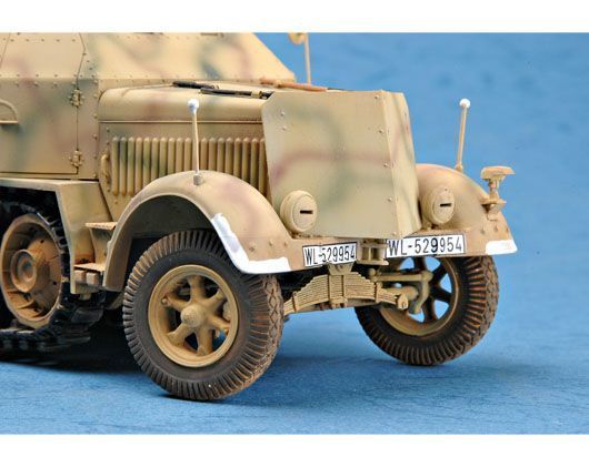 Німецька самохідна зенітна установка з причепом 1/35 Sd.Kfz.7/1 2cm Flak 38 & Sd.Anhanger 51 Trumpeter 01524 TR01524 фото