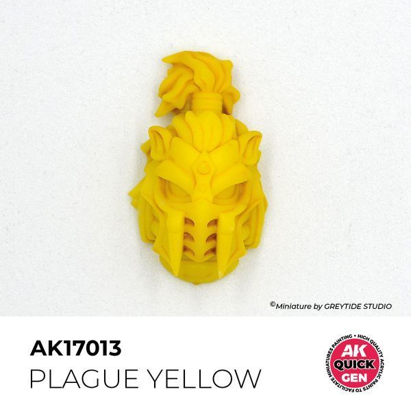 Акрилова фарба PLAGUE YELLOW / Жовта чума QUICK GEN COLOR AK-interactive AK 17013 AK17013 фото