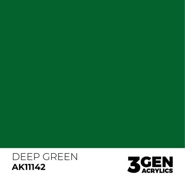 Акрилова фарба Глибокий-зелений (Deep Green) AK-interactive AK11142 AK11142 фото