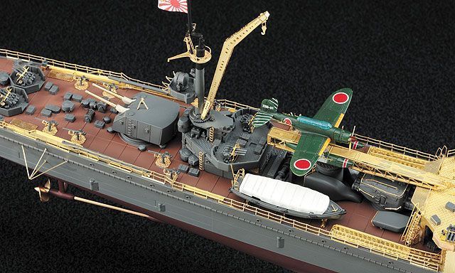 Фототравление (набор детализации) 1/350 для крейсера Агано Базовый В (IJN Light Cruiser Agano Class Detail Up Etching Parts Basic B) Hasegawa 72138 HS72138 фото
