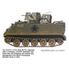 Американський бронетранспортер 1/72 M113 ACAV Trumpeter 07237 , збірна модель бтр Трумпетер TR07237 фото 12