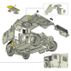 Американський позашляховик 1/72 M1114 HMMWV T-Model TM7201 , збірна модель позашляховик Хамві Т-Модел TML-TM7201 фото 5