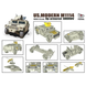 Американський позашляховик 1/72 M1114 HMMWV T-Model TM7201 , збірна модель позашляховик Хамві Т-Модел TML-TM7201 фото 6