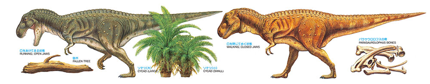 Тиранозавр 1/35 Tyrannosaurus Diorama Set Series №2 Tamiya 60102 , сборная модель Тамия TAM60102 фото