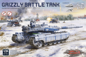 Основной боевой танк Союзников 1/35 Grizzly Battle Tank (C&C) Border Model BC-002 , сборная модель Бордер BC-002 фото