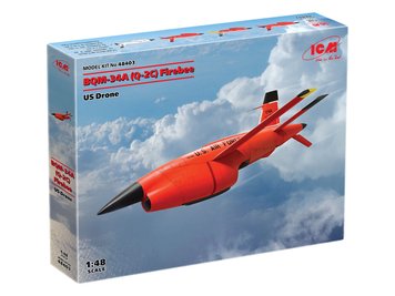 Сборная модель ICM 1/48 Q-2C BQM-34A Firebee, американский беспилотный самолет 2 самолета и пилоны 48403 ICM48403 фото