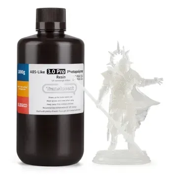 Фотополимерная смола ELEGOO ABS-Like 3.0 pro resin "Translucent" (полупрозрачная) 1кг 50.103.0251 фото