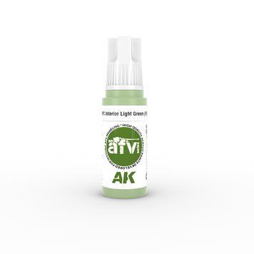 Акриловая краска Светло-зелёный Для Интерьера APC (FS24533) (APC Interior Light Green) AK-Interactive AK11345 AK11345 фото